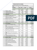 Matriz Ejecucion Cementerio Sabanagrande