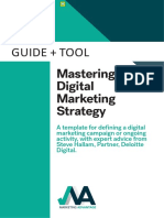 Mastering Digital Marketing Strategy Guide Tool Marketing Advantage