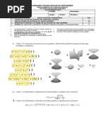 PRIMER Taller DE CALCULO MULTIVARIABLE 2020-1