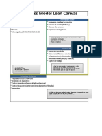 LEAN CANVAS Distribuidora de Gas