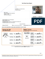 Test Taker Score Report: February 28, 2020 Test Date Scores Scores