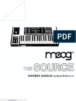 The Moog Source Owner's Manual PDF