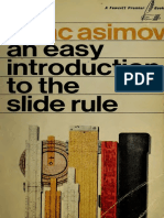 Easy Introduction To The Slide Rule - Asimov