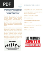 Folleto Prevencion Maltrato Animal