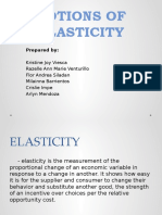 Notions of Elasticity: Prepared by