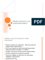 Iesel Exhaust GAS Aftertreatment