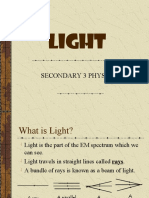 Light: Secondary 3 Physics