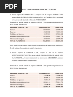 Ejercicios de Inversiones en Asociadas y Negocios Conjuntos PDF