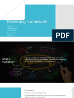 Marketing Framework: Escamis, Bill S. Masian, Justin Carlo Vacnot, Geronimo Reprado, Cedric F. Romero, Mark