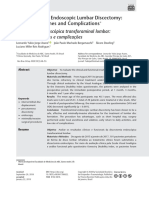 Transforaminal Endoscopic Lumbar Discectomy: Clinical Outcomes and Complications