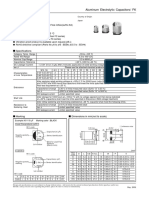 Aluminum Electrolytic Capacitors/ FK Surface Mount Type FK: Features