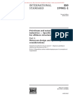 ISO 19901-1-2015 Metocean Design and Operating Considerations