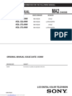 Service Manual: KDL-32L4000 KDL-32L4000 KDL-37L4000 KDL-37L4000