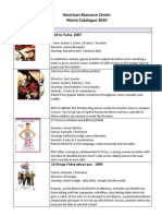 Arc Movie Catalogue 2010