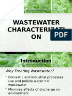 Wastewater Characterization