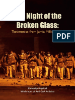 The Night of The Broken Glass: Testimonies From Jamia Millia Islamia