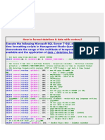 How To Format Datetime & Date With Century?: DD 0 DD 0