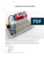 Magnetic Polarity Detector Circuit Using Hall Effect Sensor