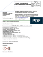 FISPQ - Biozyme Bio 113 LA Limpador Perfumado Lavanda PDF