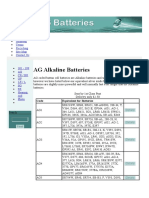 AG Alkaline Batteries: Home Ordering Shipping Terms Recycling Site Map Contact Us