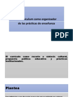 El Curriculum Como Organizador