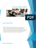 Canje Bancario