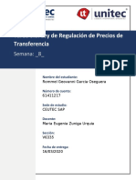 Tarea 8 Ley de Regulación de Precios de Transferencia