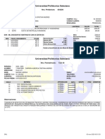 Universidad Politécnica Salesiana: Nro. Prefactura: 434236