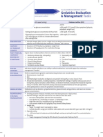 Diabetes Mellitus: Geriatrics Evaluation & Management