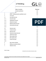 Documentation of Welding Procedure Test