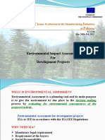 S C I Pak: Environmental Impact Assessment For Development Projects