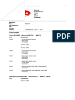 Fault Codes: Petrol (Z12XEP - Motronic ME 7.6.1 - MT/AT)