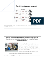 Classical Conditioning Worksheet
