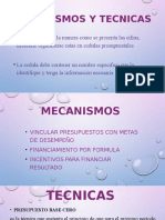 Mecanismos y Tecnicas