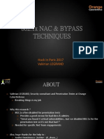 802.1x NAC & BYPASS Techniques: Hack in Paris 2017 Valérian LEGRAND