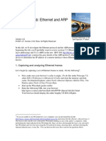Wireshark Lab: Ethernet and ARP