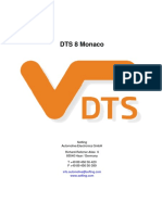 Dts Monaco User Manual