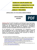 Tema Tres, Derecho Disciplinario Del Trabajo (Artículos Transcritos) - 1 - 296