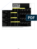 Strength System Powerlifting Program Load Calculator