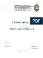 Trabajo de BJT Polarizacion