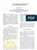 UFES - Artigo - HARMÔNICAS NAS INSTALAÇÕESS ELÉTRICAS - CAUSAS, EFEITOS E SOLUÇÕES