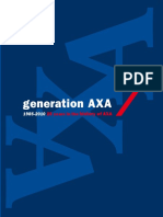 Generation AXA 1985-2010 - 25 Years in The History of AXA (2010) - AXA SA