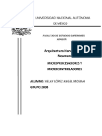 Arquitectura Harvard y Von Neumann