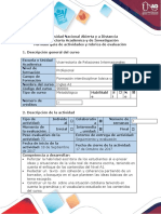 Guia de Actividades y Rubrica de Evaluacion - Activity 3 - Writing