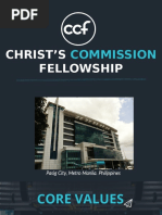 Christ'S Fellowship: Commission