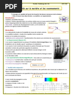 Généralités Sur La Matières Et Les Rayonnements PDF