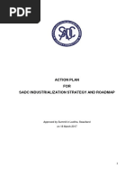 Action Plan For SADC Industrialization Strategy and Roadmap PDF