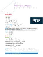 Aptitude:: Races and Games: Ques1