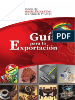 Guia de Exportaciones Bolivia