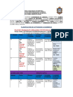 Plan de Trabajo en Línea Por Contingencia Covid 19 Ing. Sistemas Din I